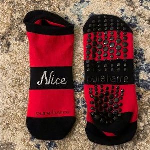 Pure Barrr sticky socks